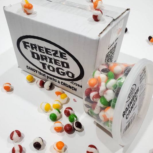 5 oz container - Freeze dried RAINBOW CANDY